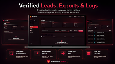 Saleit Leader — Private B2B Lead Generation Engine